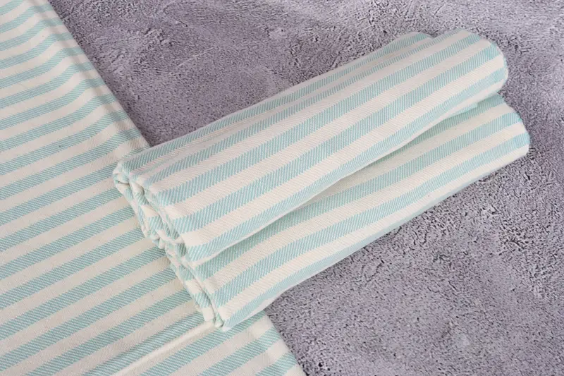 Personalized Hand Towel, Bridesmaid Towel, Personalized Kitchen Towel, Wedding Favors, 40x24 Cotton Striped Towel, Best Friend Christmas Gift - 7