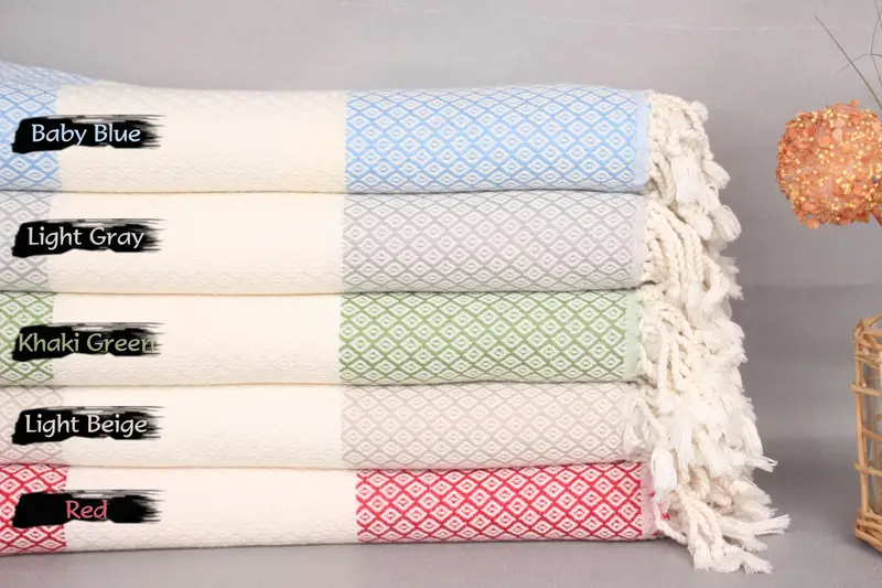 Personalized Bridesmaid Gift, Cute Beach Towel, 70x36 Linen Diamond Towel, Bridesmaid Favors, Bridesmaid Gift, Sand-free towel, Decorative Towel - 2