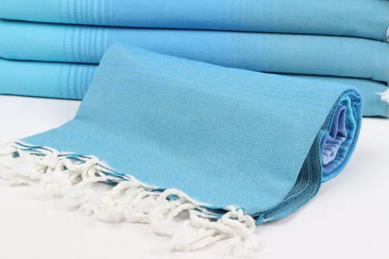 Best Friend Gift, Turkish Towel Beach Towel, Bachelorette Party Favors, Bridesmaid Favors, Beach Towel Gift, Yoga Towel, 68x36 Cotton Striped Towel - 4