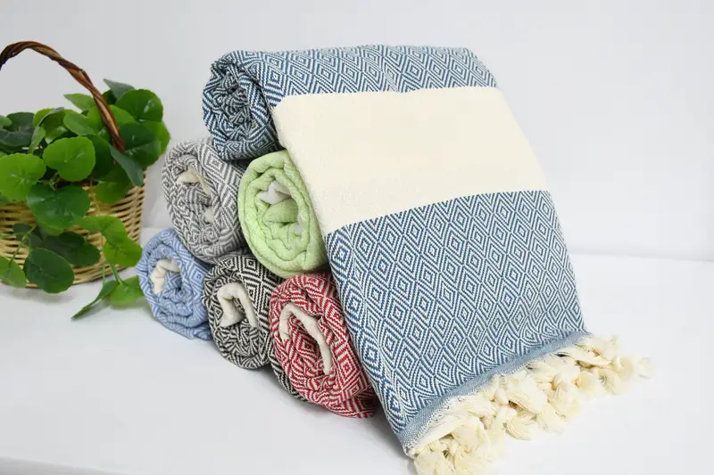 Personalized Hand Towel, 36x20 Cotton Diamond Towel, Bridesmaid Gifts, Personalized Gifts, Valentines Gift, Beach Theme Bachelorette Party - 4