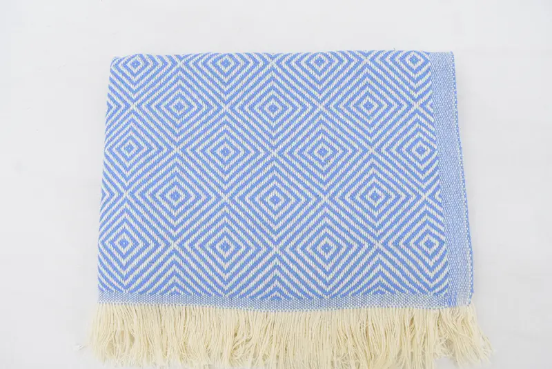 Monogram Towels, Personalized Dish Towel, Housewarming Gift, Bathroom Towels, 28x20 Cotton Diamond Towel, Monogram Tea Towel, Turkish Hand Towel - 4