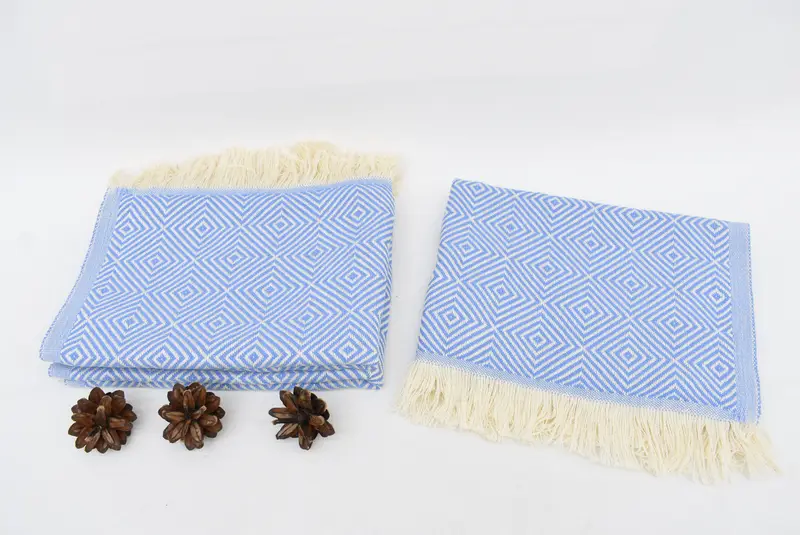 Monogram Towels, Personalized Dish Towel, Housewarming Gift, Bathroom Towels, 28x20 Cotton Diamond Towel, Monogram Tea Towel, Turkish Hand Towel - 5