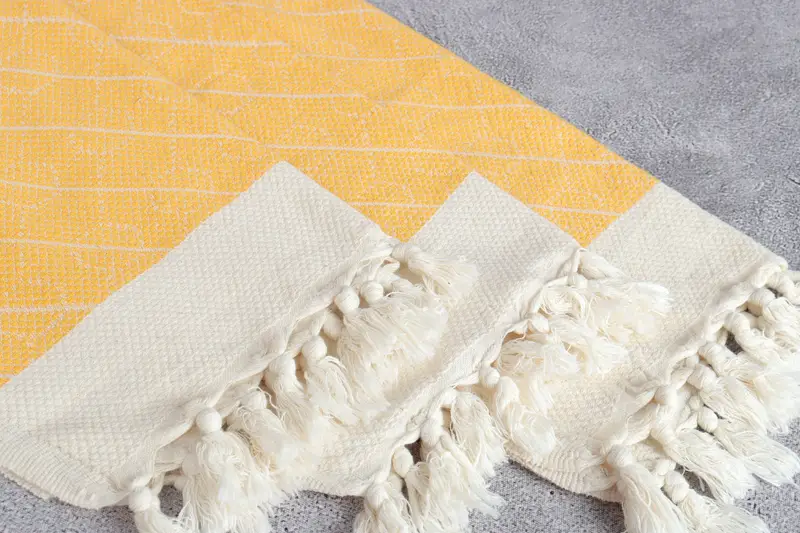 Wedding Anniversary Gift, Turkish Tea Towel, Boyfriend Gift, Bridesmaid Gifts, Custom Hand Towel, 36x18 Cotton Geometric Towel, Gift For Boyfriend - 5