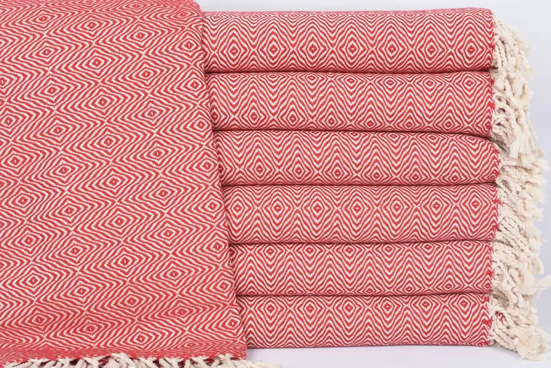 Spor Salonu Havlusu, Hamam Havlu, Banyo Havlusu, Monogram Türk Havlu, Nedime Hediyesi, El Yapımı Türk Hamam Havlu, 70x40 Pamuk Zikzag Elmas Havlu