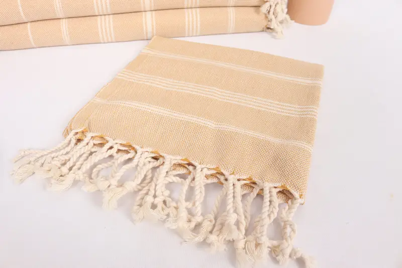 Holiday Towel, 38x24 Cotton Striped Towel, Valentines Day Gift, Wedding Favors, Spa Towel, Monogram Kitchen Towel, Personalized Gift, Gift For Him - 5