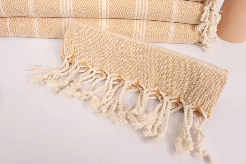 Holiday Towel, 38x24 Cotton Striped Towel, Valentines Day Gift, Wedding Favors, Spa Towel, Monogram Kitchen Towel, Personalized Gift, Gift For Him - 4