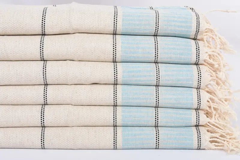40x20 Linen Striped Towel, Personalized Dish Towel, Hand Size Towels, Xmas Gifts, Turkish Towel Hand Towel, Girl Trip Party Favor, Small Bath Towels - 3