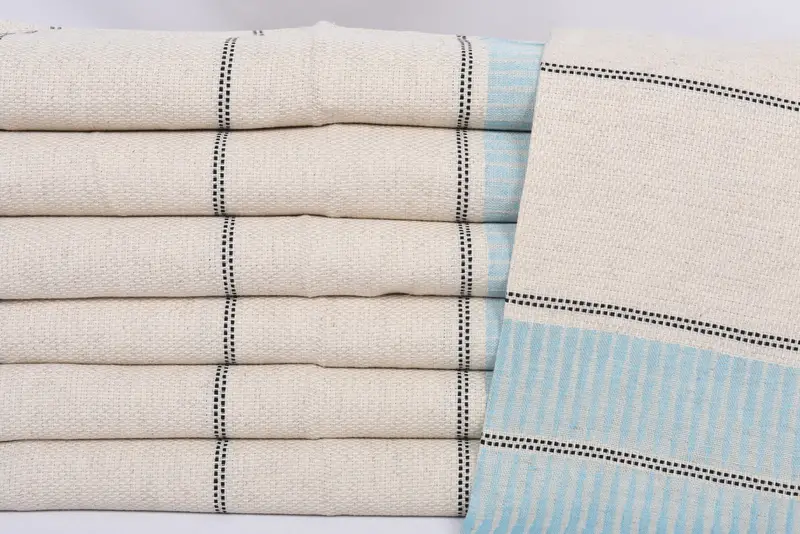 40x20 Linen Striped Towel, Personalized Dish Towel, Hand Size Towels, Xmas Gifts, Turkish Towel Hand Towel, Girl Trip Party Favor, Small Bath Towels - 2