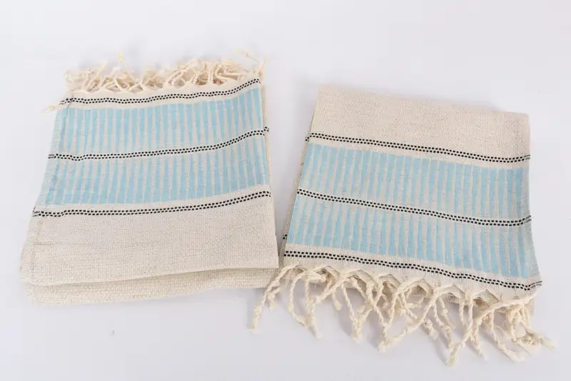 40x20 Linen Striped Towel, Personalized Dish Towel, Hand Size Towels, Xmas Gifts, Turkish Towel Hand Towel, Girl Trip Party Favor, Small Bath Towels - 7