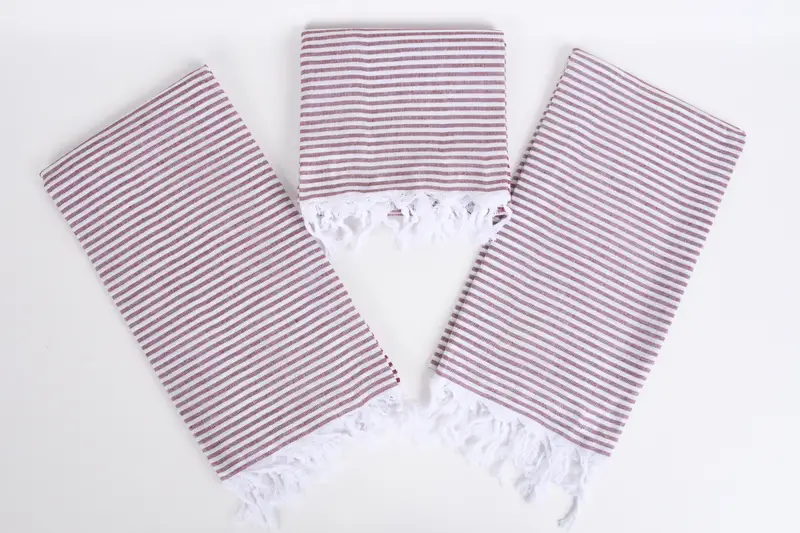Bachelor Party Favors, 68x36 Cotton Striped Towel, Bridesmaid Gift Towel, Bachelorette Party Decorations, Organic towel, Pool Towels, Christmas Gift - 6