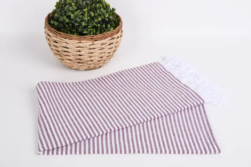 Bachelor Party Favors, 68x36 Cotton Striped Towel, Bridesmaid Gift Towel, Bachelorette Party Decorations, Organic towel, Pool Towels, Christmas Gift - 4