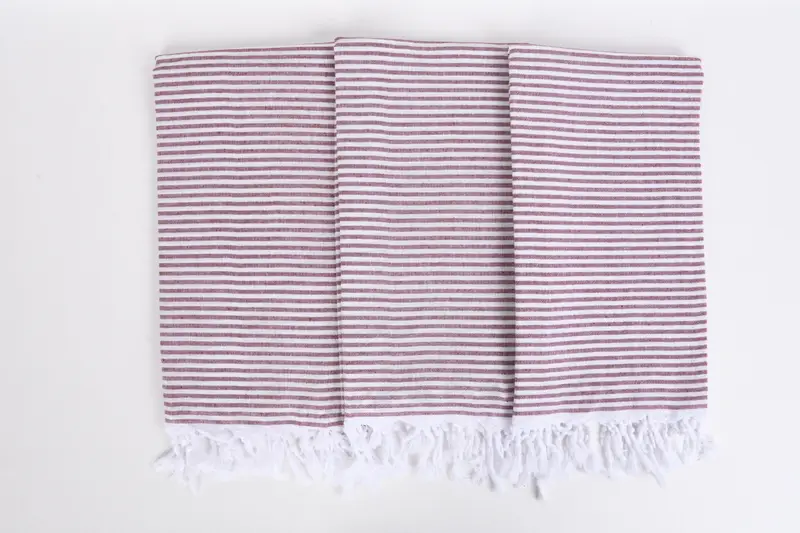 Bachelor Party Favors, 68x36 Cotton Striped Towel, Bridesmaid Gift Towel, Bachelorette Party Decorations, Organic towel, Pool Towels, Christmas Gift - 7