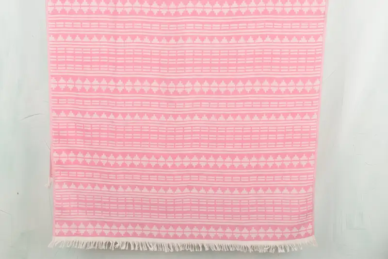 Turkish Towel USA, Bridesmaid Gifts, Personalized Gift For Her, 70x40 Cotton Kilim Design Towel, Personalized Beach Towel, Beach Size Towel - 1