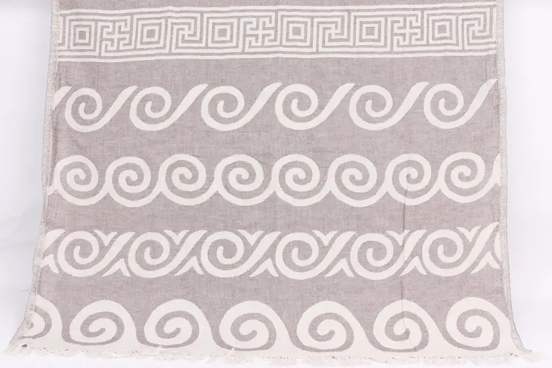 Bachelor Gifts, 70x36 Cotton Patterned Towel, Monogram Turkish Bath Towel, Embroidered Towel, Bachelorette Party Favors Beach, Beach Towel Gift - 1