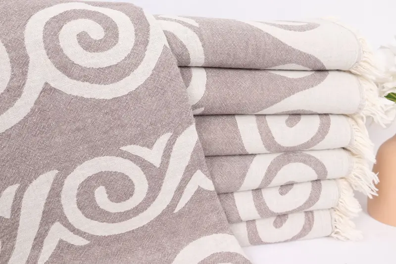 Bachelor Gifts, 70x36 Cotton Patterned Towel, Monogram Turkish Bath Towel, Embroidered Towel, Bachelorette Party Favors Beach, Beach Towel Gift - 2