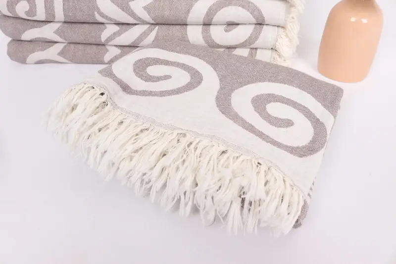 Bachelor Gifts, 70x36 Cotton Patterned Towel, Monogram Turkish Bath Towel, Embroidered Towel, Bachelorette Party Favors Beach, Beach Towel Gift - 6