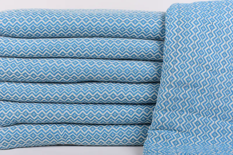 96x80 Cotton Diamond Towel, Home Decor Blankets, Boho Throw Blankets, Beach Wedding Favor, Turkish Blanket, Monogram Beach Blanket, Monogram Blanket - 2