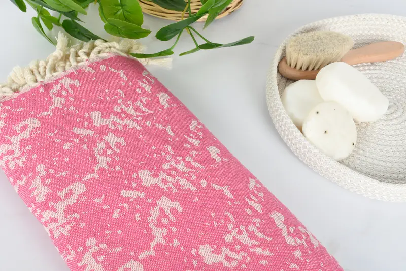Bridesmaid Gifts, Scarf Towel, 70x40 Cotton Carretta Patterned Towel, Organic Turkish towel, Bachelorette Party Gift, Christmas Favors, Spa Towel - 6