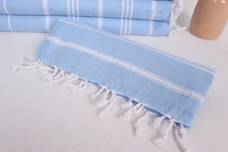 Welcome Wedding Gift, Best Friend Gift, Small Bath Towels, 40x24 Cotton Striped Towel, Turkish Tea Towel, Personalized Hand Towel, Organic Towel - 4