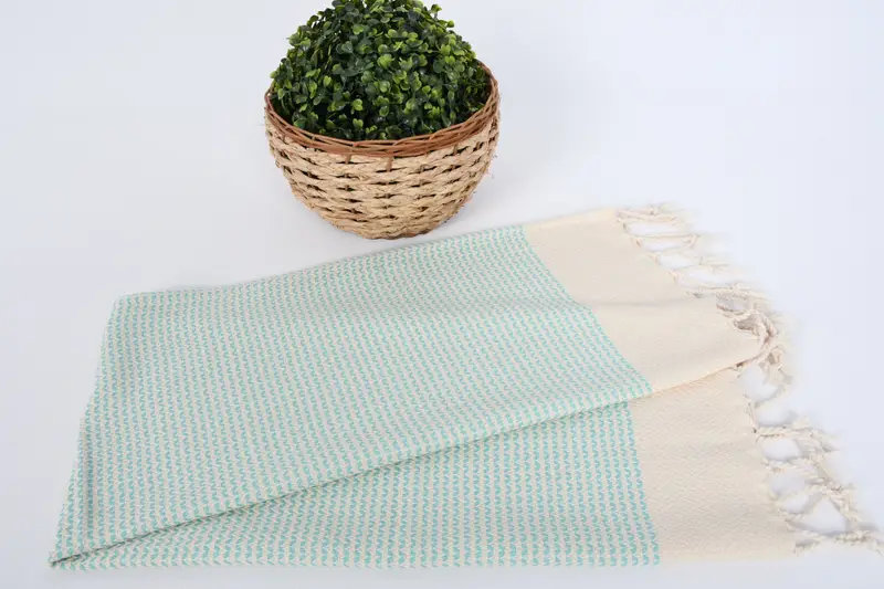 Küchentuch, 40x20 Baumwolldiamanttuch, Spahandtuch, personalisiertes Hochzeitsgeschenk, monogrammiertes türkisches Handtuch, Brautjungferngeschenke, Monogramm Handtuch - 4