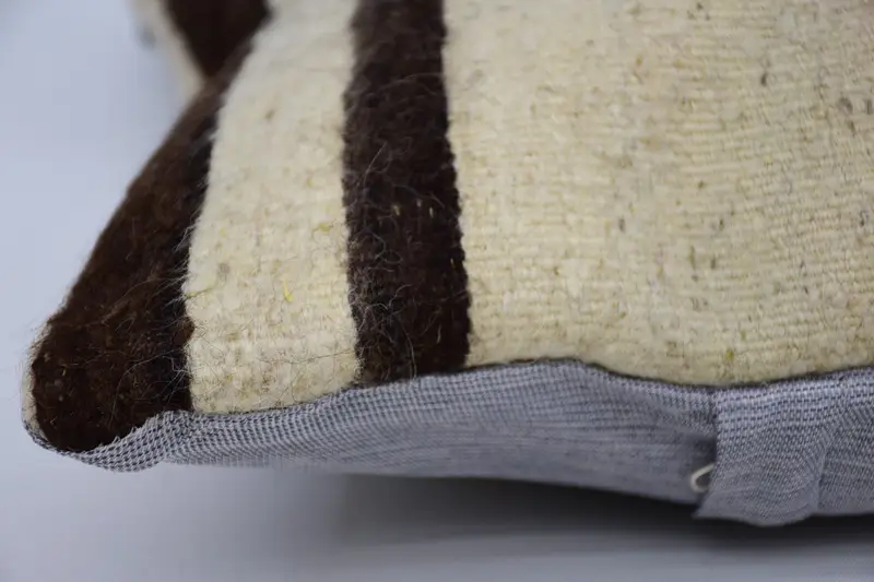 16x16 Beige Pillow Cover, Designer Throw Cushion Case, Pillow for Couch, Boho Pillow Sham Cover, Pillow Sham, Antique Pillows, Anatolian Pillow Sham - 4
