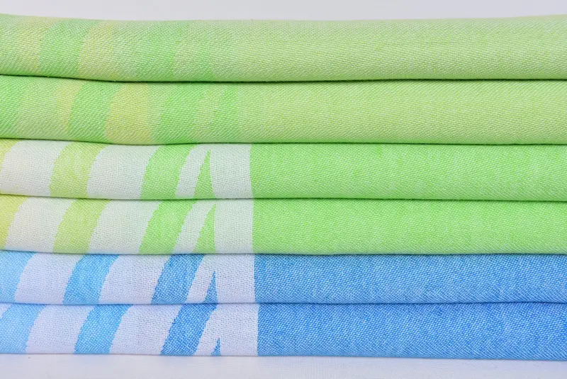 Housewarming Gift, 70x36 Cotton Patterned Towel, Quick-Dry Beach Towel, Luxury towel, Embroidery Towels, Bulk Order Towel, Personalized Wedding Gift - 2