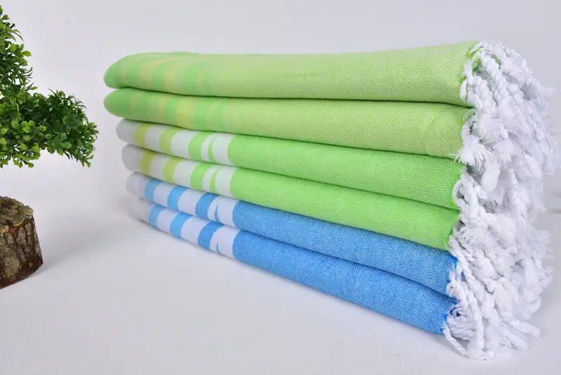 Housewarming Gift, 70x36 Cotton Patterned Towel, Quick-Dry Beach Towel, Luxury towel, Embroidery Towels, Bulk Order Towel, Personalized Wedding Gift - 3