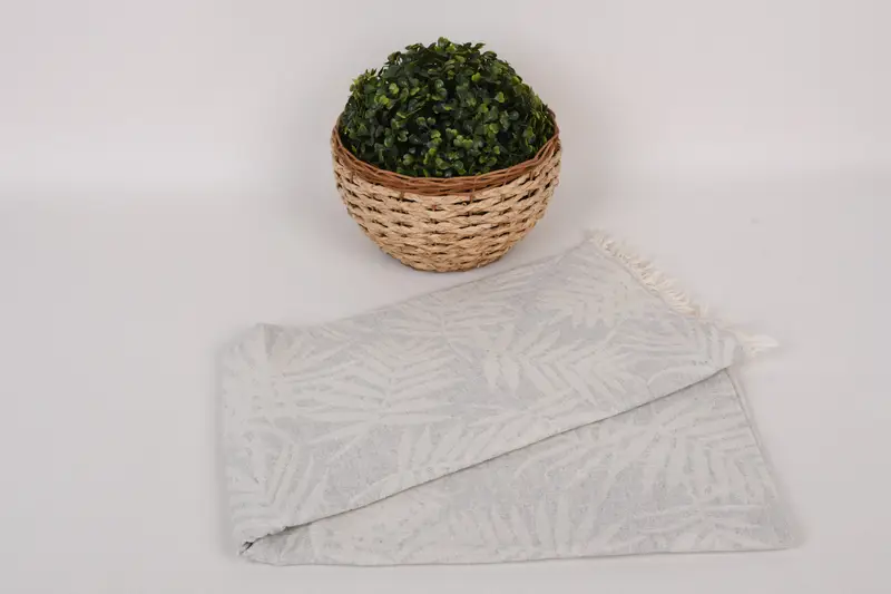 Organic towel, 64x40 Cotton Floral Patterned Towel, Birthday Gift, Monogrammed Beach Towel, Embroidered Turkish Towel, Monogram Beach Towel - 5