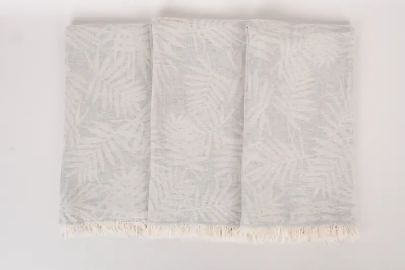 Organic towel, 64x40 Cotton Floral Patterned Towel, Birthday Gift, Monogrammed Beach Towel, Embroidered Turkish Towel, Monogram Beach Towel - 8