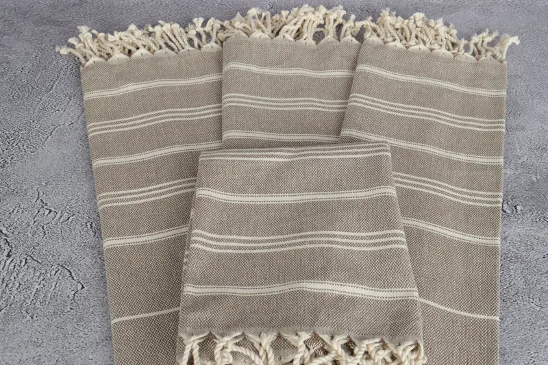 Personalized Gift, Monogram Hand Towel, Personalized Home Gift Wedding, Personalized Gift For Him, Personalized Gifts, 36x24 Cotton Striped Towel - 4