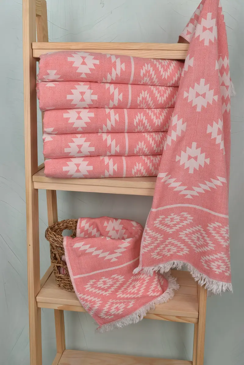 Wedding Favors, Monogram Towels, Wedding Gift Kitchen Towel, Monogram Hand Towel, 40x20 Cotton Kilim Towel, Wedding For Favor, Bridesmaid Gifts - 4