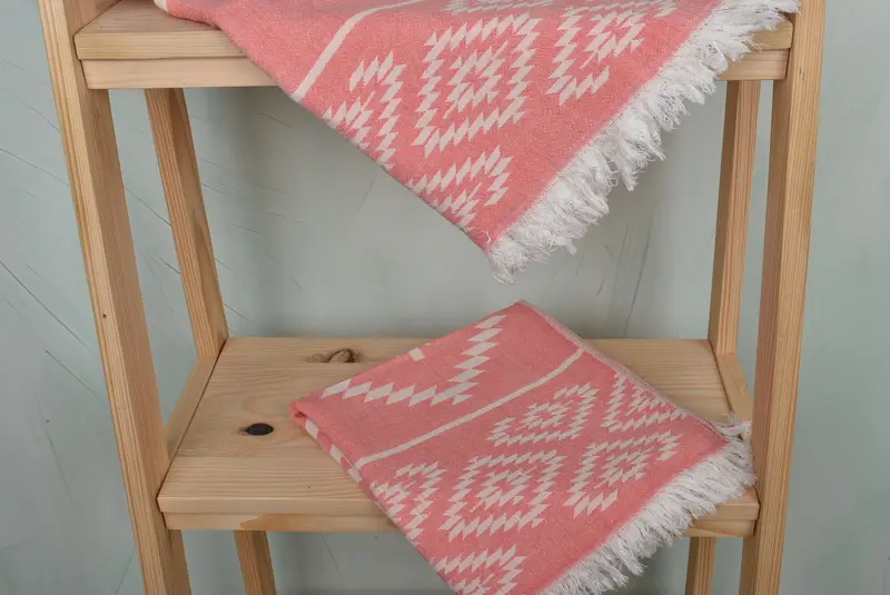 Wedding Favors, Monogram Towels, Wedding Gift Kitchen Towel, Monogram Hand Towel, 40x20 Cotton Kilim Towel, Wedding For Favor, Bridesmaid Gifts - 6