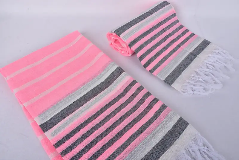 Gift For Him, Cute Beach Towel, Decorative Towel, Bath towel, 68x40 Cotton Striped Towel, Bridesmaid Gifts Personalized, Personalized Beach Towel - 7