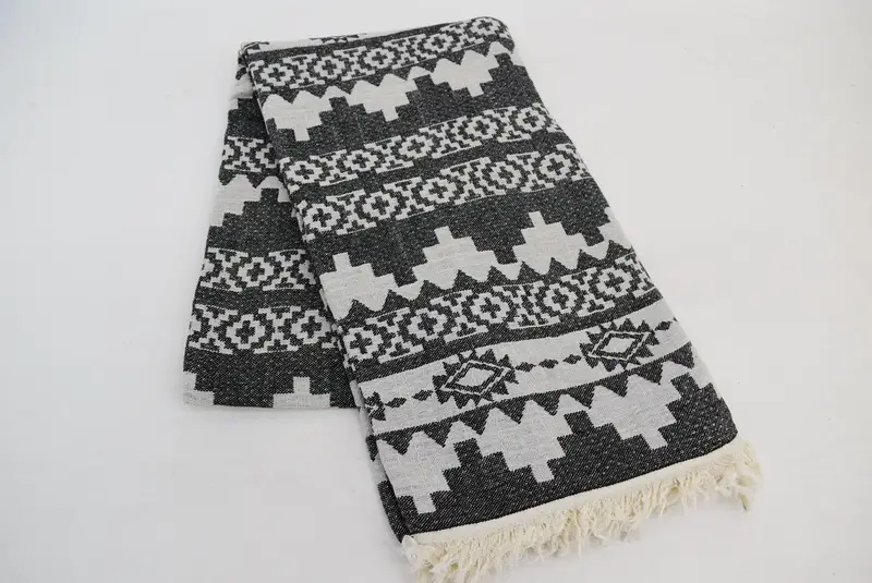 70x36 Cotton Kilim Towel, Bridesmaid Gift Towel, Valentines Day Gift For Him, Customized Turkish Towel, Bachelorette Party Decorations, Summer Gift - 3