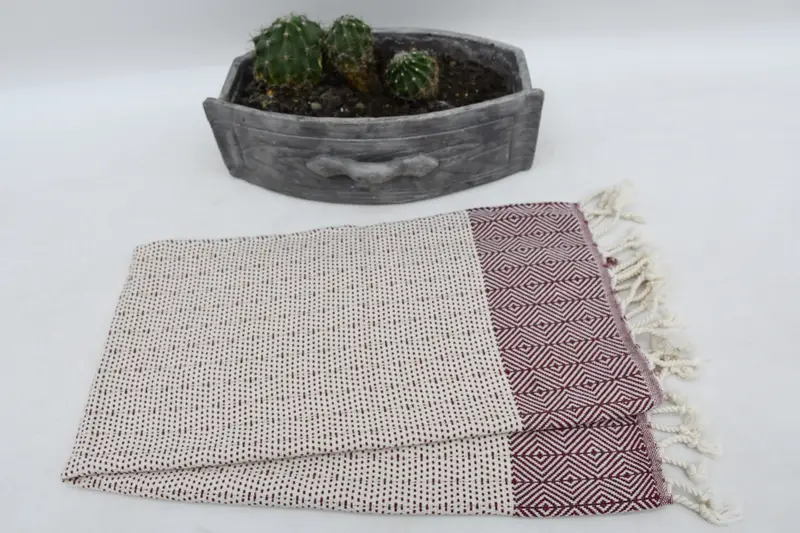 Plaj teması düğün hediyesi, bekarlığa veda hediyeleri, kişiselleştirilmiş yemek havlu, seyahat havlu, özel el havlu, düğün hediyesi, 36x18 pamuklu elmas havlu - 6