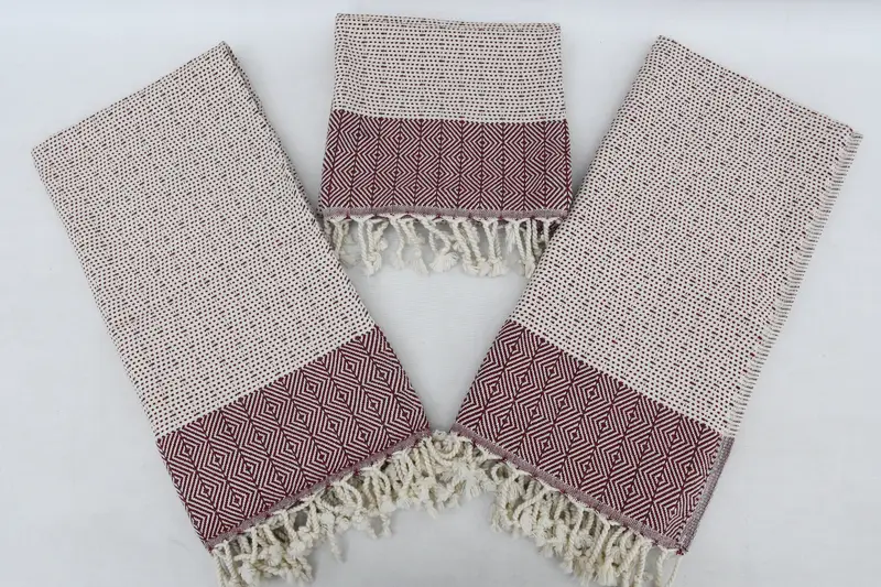 Plaj teması düğün hediyesi, bekarlığa veda hediyeleri, kişiselleştirilmiş yemek havlu, seyahat havlu, özel el havlu, düğün hediyesi, 36x18 pamuklu elmas havlu - 8