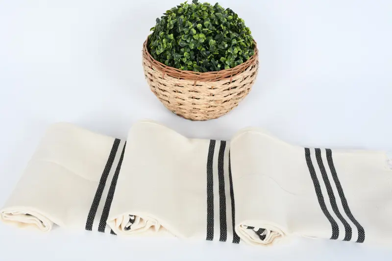 Brautgeschenk, 36x24 Baumwollstreifentuch, Monogramm türkisches Badetuch, türkisches Handtuch Handtuch, Hochzeitsbevorzugungen, türkisches Geschirrtuch, Wohnkulturgeschenke - 6