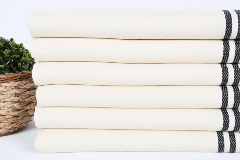 Brautgeschenk, 36x24 Baumwollstreifentuch, Monogramm türkisches Badetuch, türkisches Handtuch Handtuch, Hochzeitsbevorzugungen, türkisches Geschirrtuch, Wohnkulturgeschenke - 2