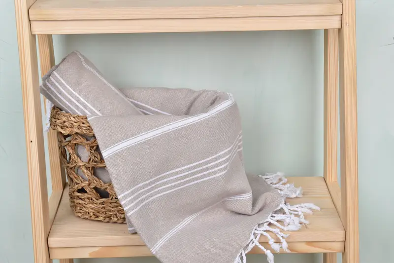 70x40 Cotton Striped Towel, Best Wedding Gift, Summer Gift, Luxury towel, Sand-resistant towel, Scarf Towel, Personalize Gift, Luxury Beach Towel - 4