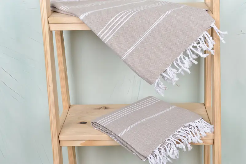 70x40 Cotton Striped Towel, Best Wedding Gift, Summer Gift, Luxury towel, Sand-resistant towel, Scarf Towel, Personalize Gift, Luxury Beach Towel - 5