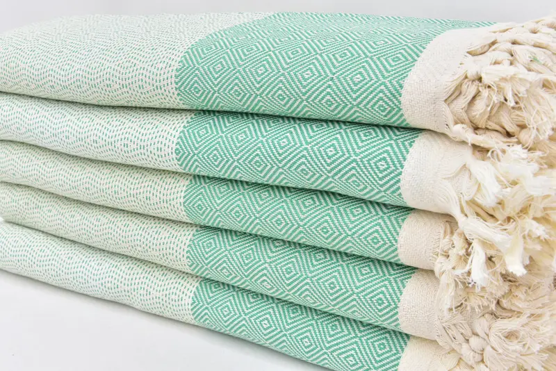 Personalized Gifts, Custom Wedding Gifts, 104x80 Cotton Diamond Towel, Wedding For Favor, Bachelorette Party Favors, Organic Beach Blanket - 1