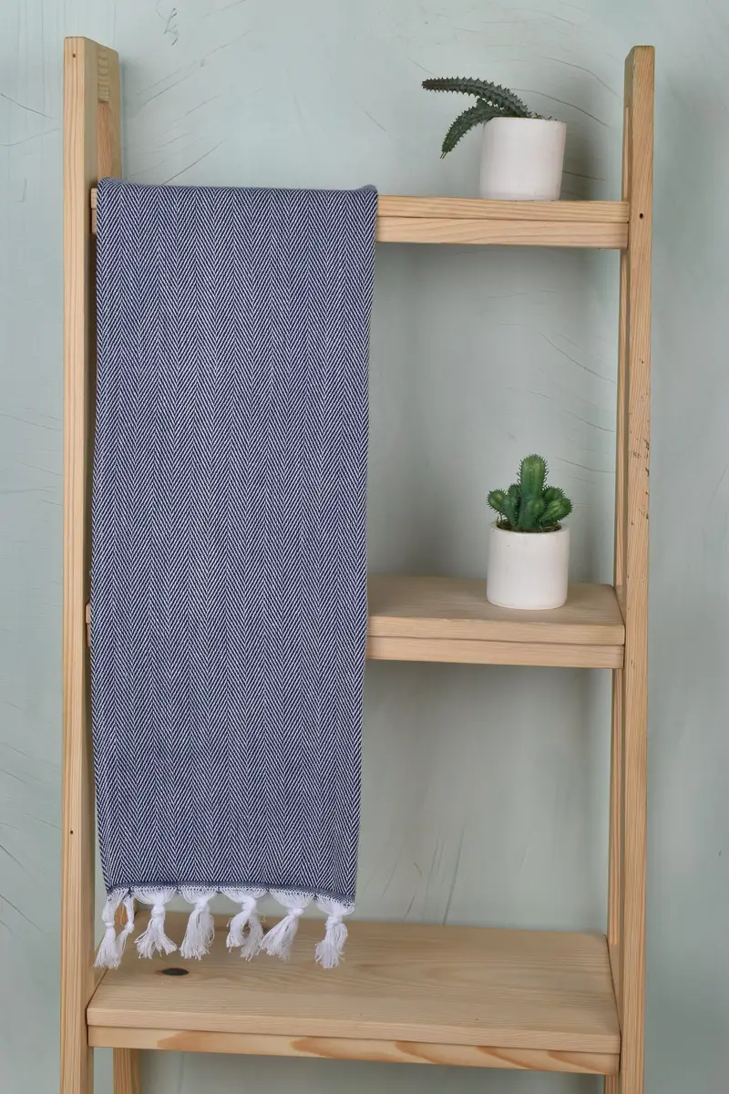 Decorative Towel, 36x18 Cotton Herringbone Towel, Personalize Gift, Gift For The Home Decor, Bridesmaid Gifts, Personalized Gift, Wedding Gift - 8