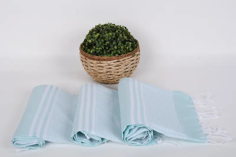 Monogram Mutfak Havlu, Kişiselleştirilmiş Hediye, Yaz Hediyesi, 40x24 Pamuklu Çizgili Havlu, Adlı Havlu, Küçük Banyo Havlusu, Kişiselleştirilmiş Nedime Hediyesi - 8