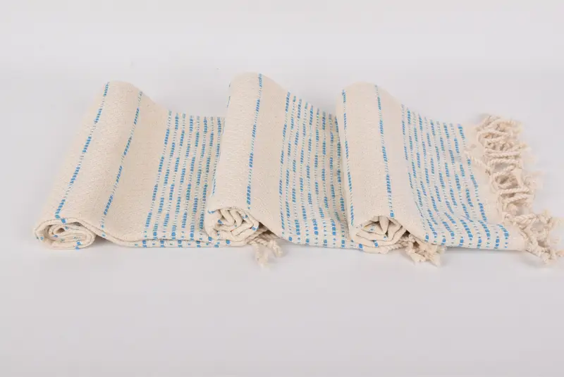 Wedding Favors, Monogram Kitchen Towel, Housewarming Gift, Holiday Towel, 36x18 Cotton Striped Design Towel, Bathroom Towels, Gift Boxes Tea Towels - 8