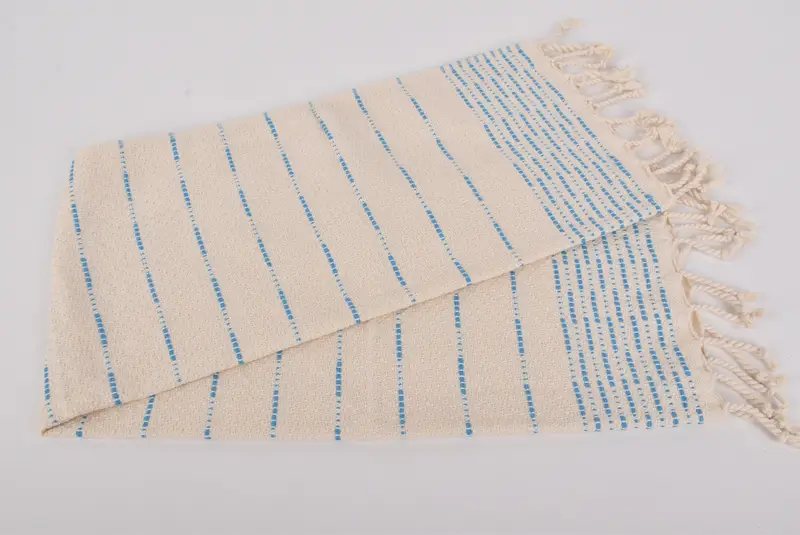 Wedding Favors, Monogram Kitchen Towel, Housewarming Gift, Holiday Towel, 36x18 Cotton Striped Design Towel, Bathroom Towels, Gift Boxes Tea Towels - 4