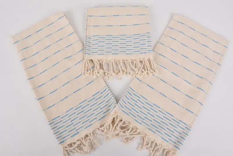 Wedding Favors, Monogram Kitchen Towel, Housewarming Gift, Holiday Towel, 36x18 Cotton Striped Design Towel, Bathroom Towels, Gift Boxes Tea Towels - 6