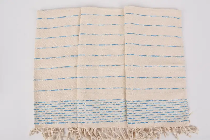 Wedding Favors, Monogram Kitchen Towel, Housewarming Gift, Holiday Towel, 36x18 Cotton Striped Design Towel, Bathroom Towels, Gift Boxes Tea Towels - 7