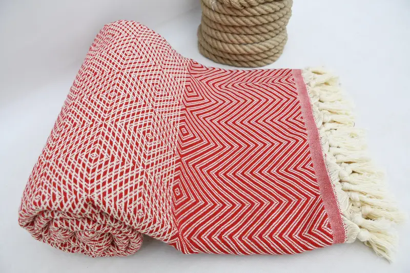 Bachelorette Gifts, Turkish Tablecloth, 92x80 Cotton Diamond Towel, Monogram Blanket, Wedding For Favor, Decorative Bedspread, Tablecloth - 7
