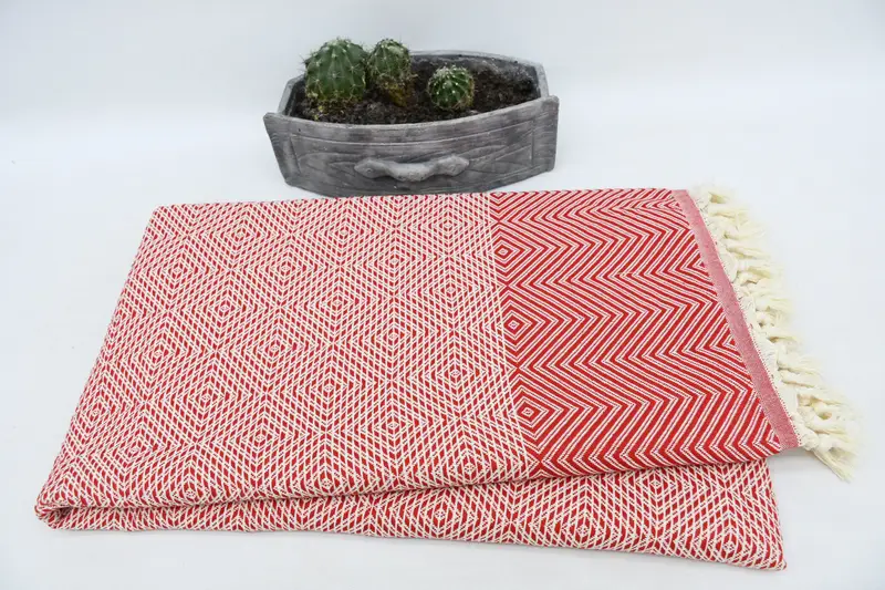 Bachelorette Gifts, Turkish Tablecloth, 92x80 Cotton Diamond Towel, Monogram Blanket, Wedding For Favor, Decorative Bedspread, Tablecloth - 4