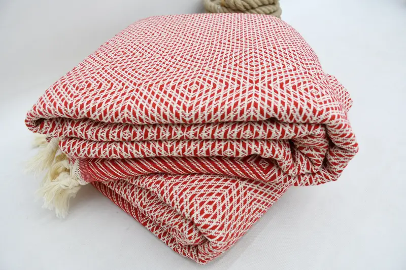 Bachelorette Gifts, Turkish Tablecloth, 92x80 Cotton Diamond Towel, Monogram Blanket, Wedding For Favor, Decorative Bedspread, Tablecloth - 8